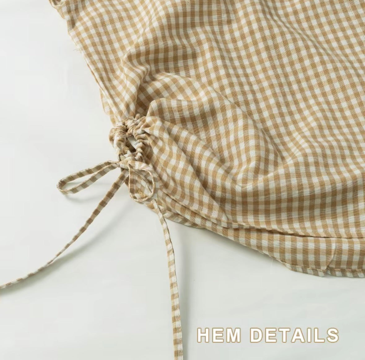 YM Gingham Skirt Set - FS/PS