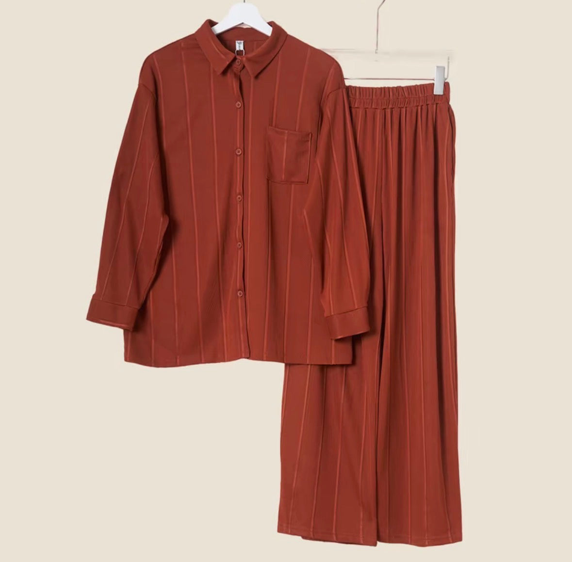 YM Ella Set (Blouse & Pants) - Free Size