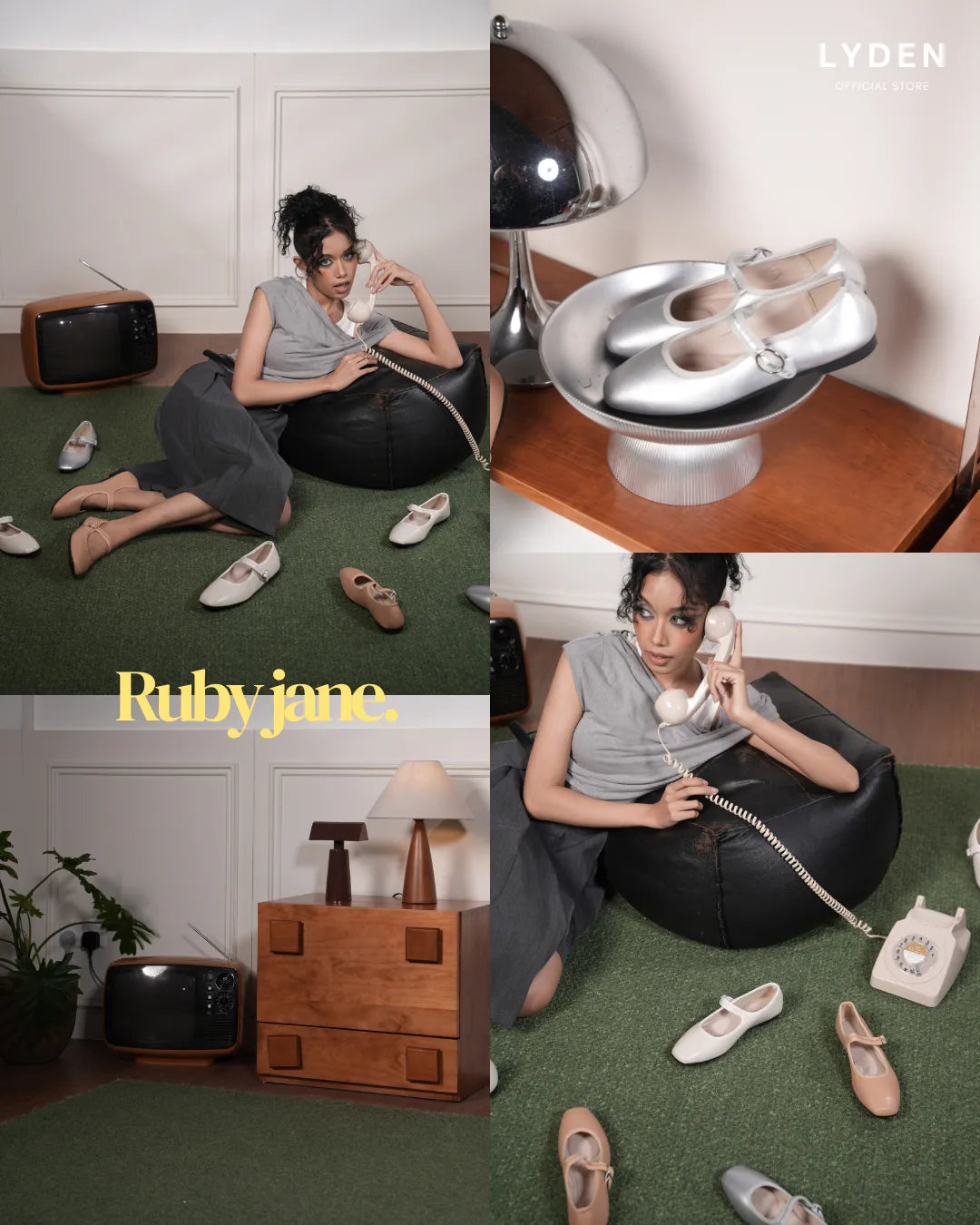 LYDEN Ruby Jane Series Flats