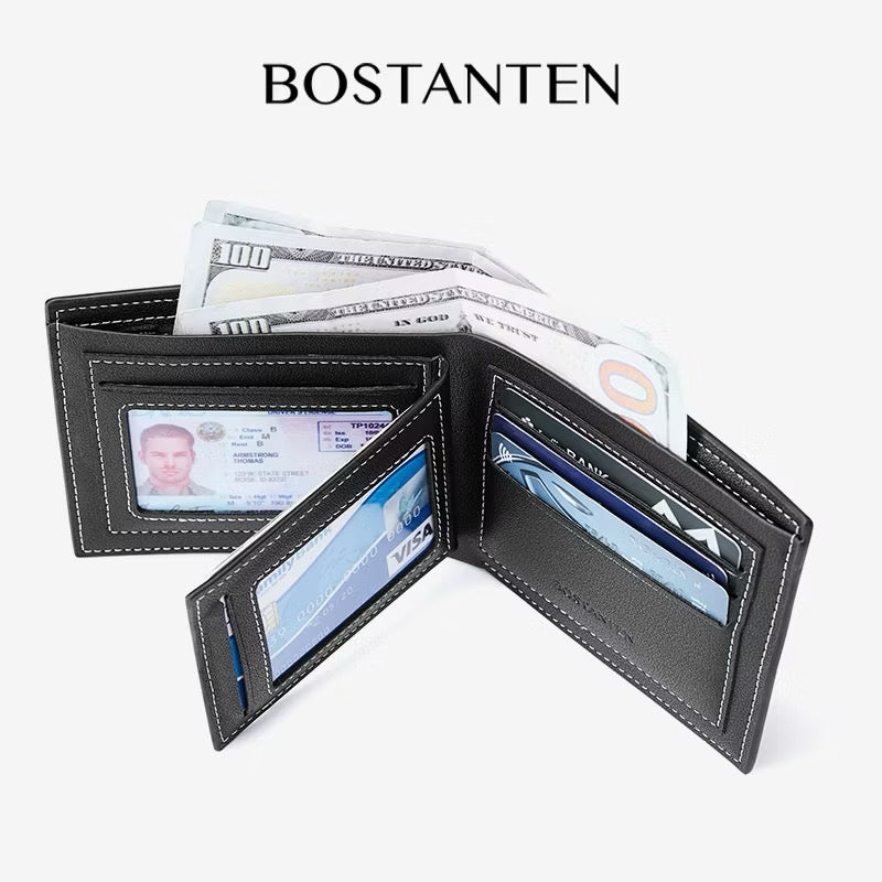 BT Men's Wallet (E) - Black Only
