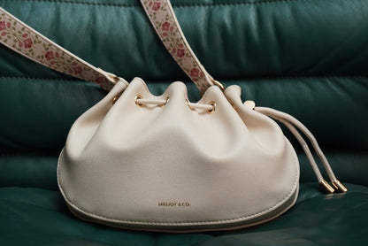M&Co. x Haris Rashid Harriet Petite Drawstring Bucket Bag