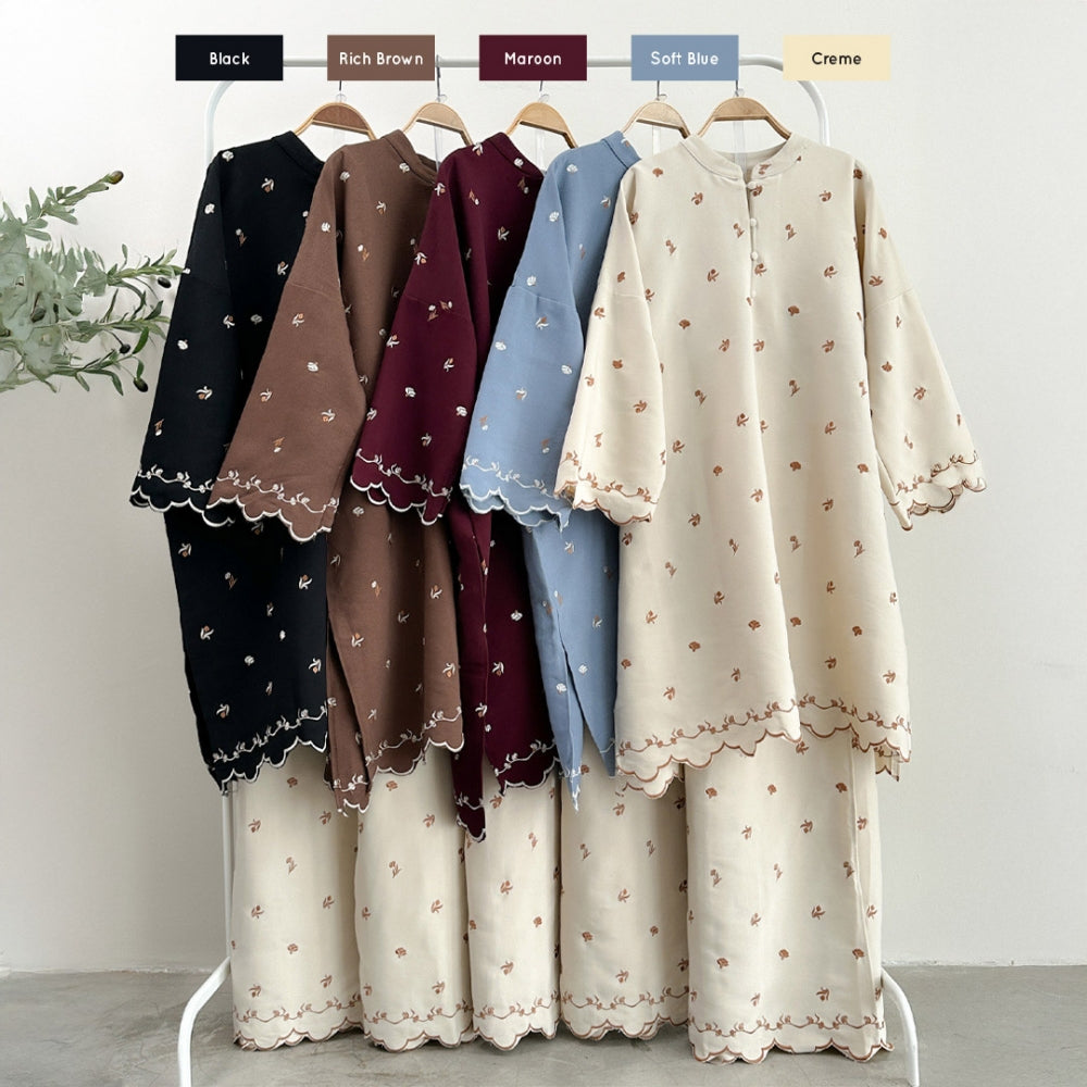 ABC Tatania Embroidery Kurung Set