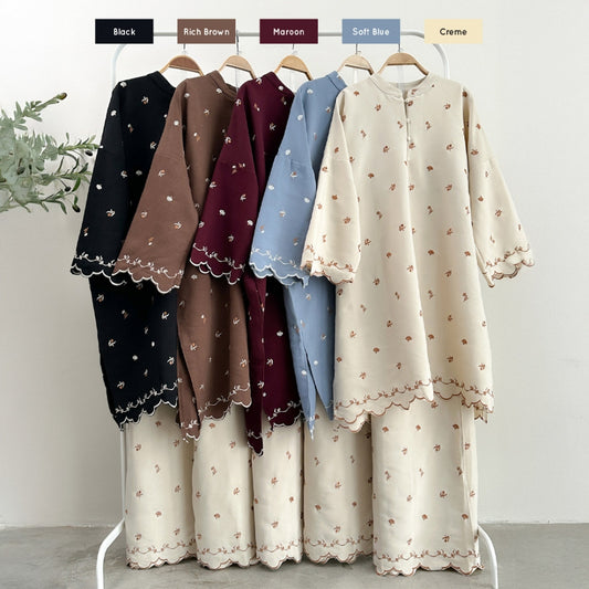 ABC Tatania Embroidery Kurung Set