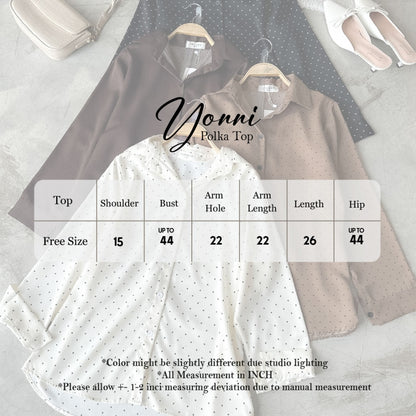 ABC Yonni Polka Top