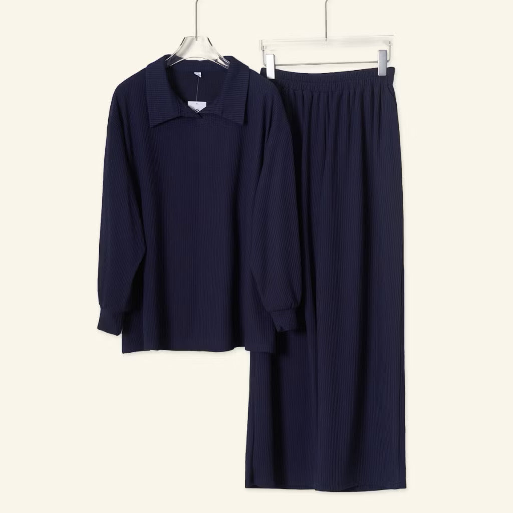 YM Elle/Ellene Set (Blouse & Pants) - Free Size/Plus Size