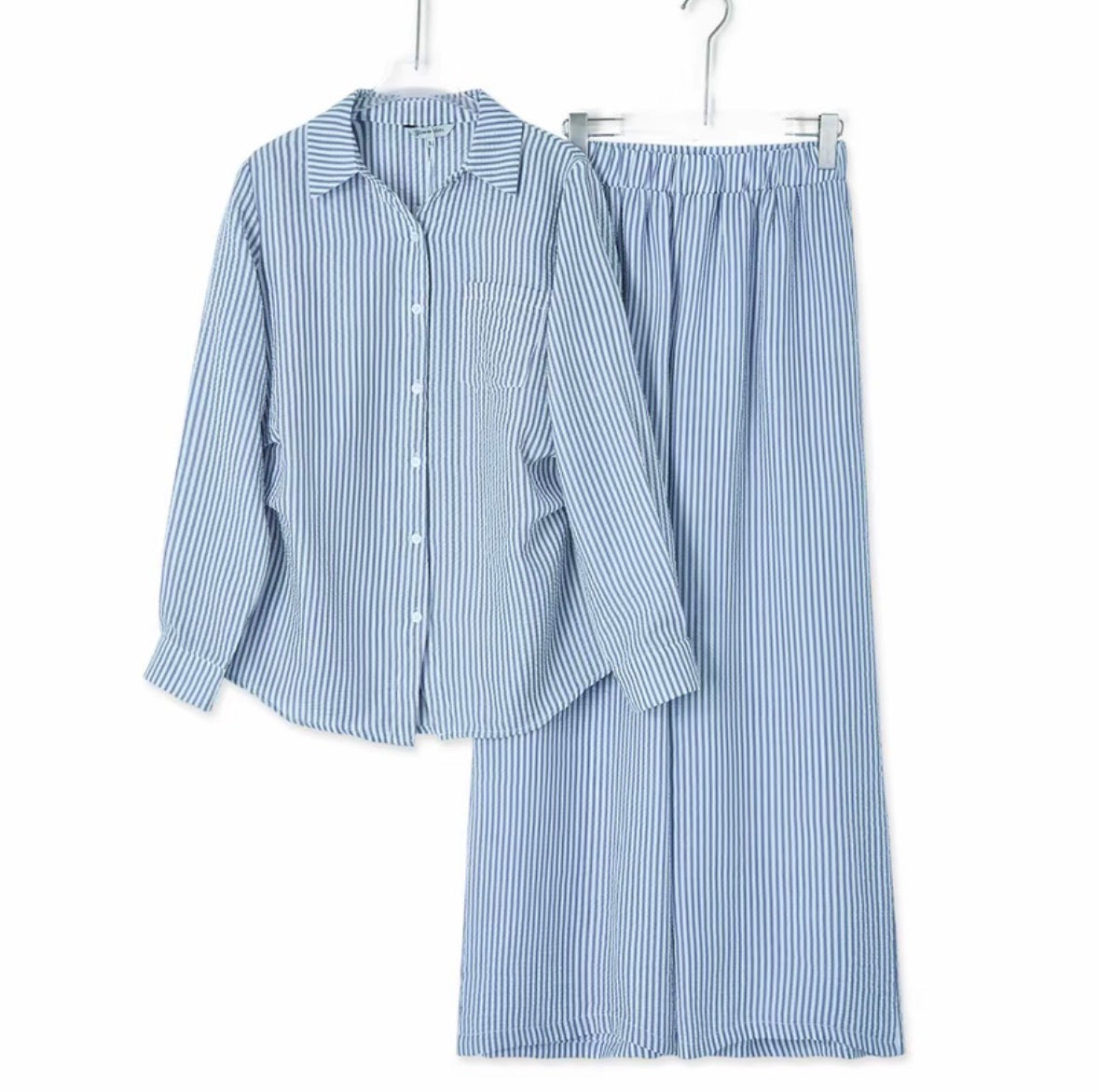 YM Suzy Striped Pant Set - S to XL