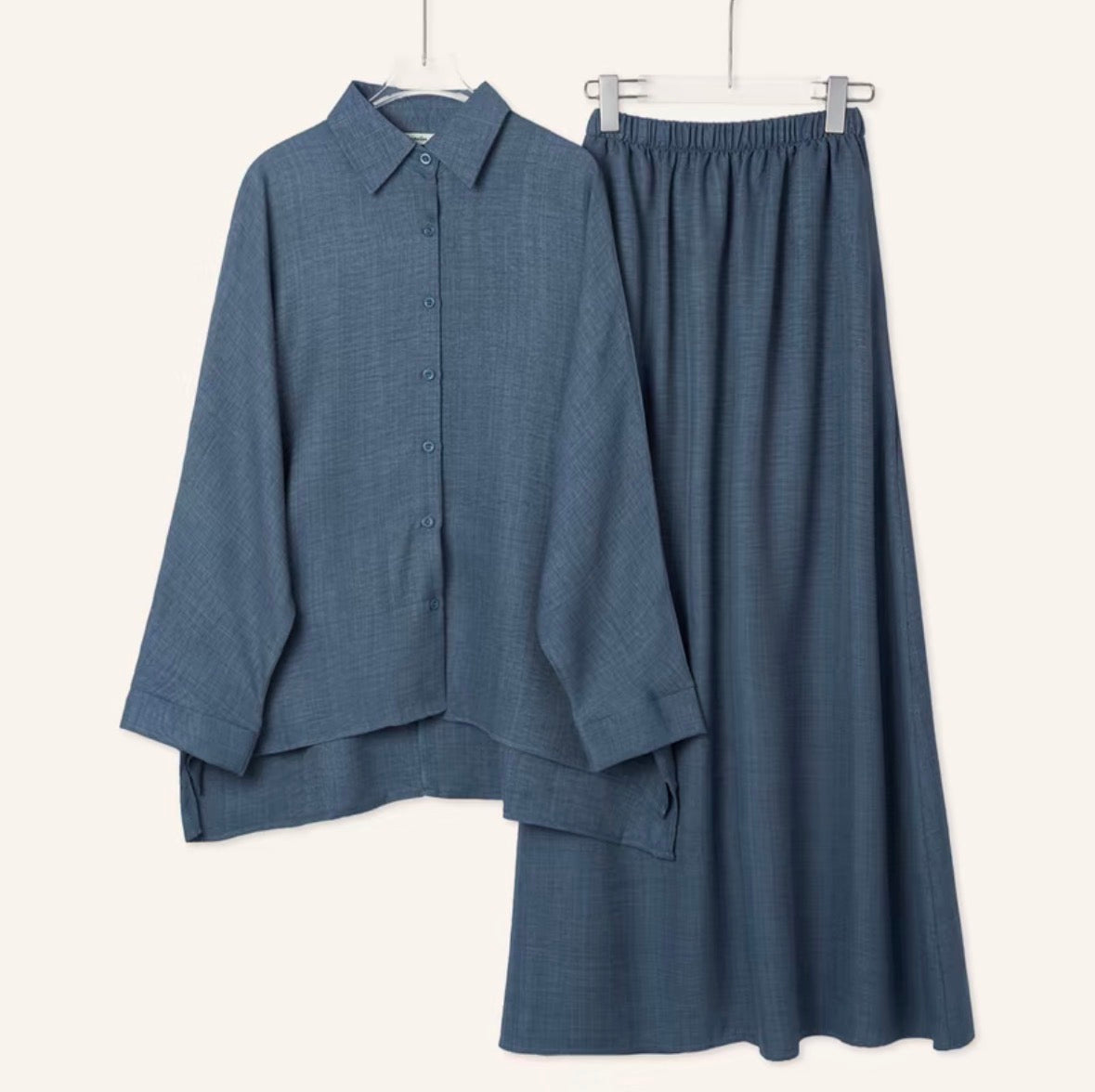 YM Alexa Skirt Set (Free/Plus Size)