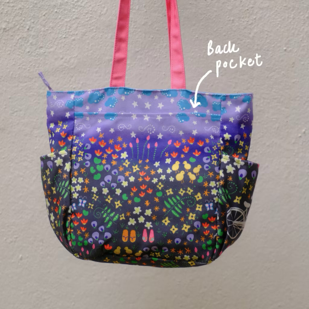 SAFIY Kampung House Canvas Bag