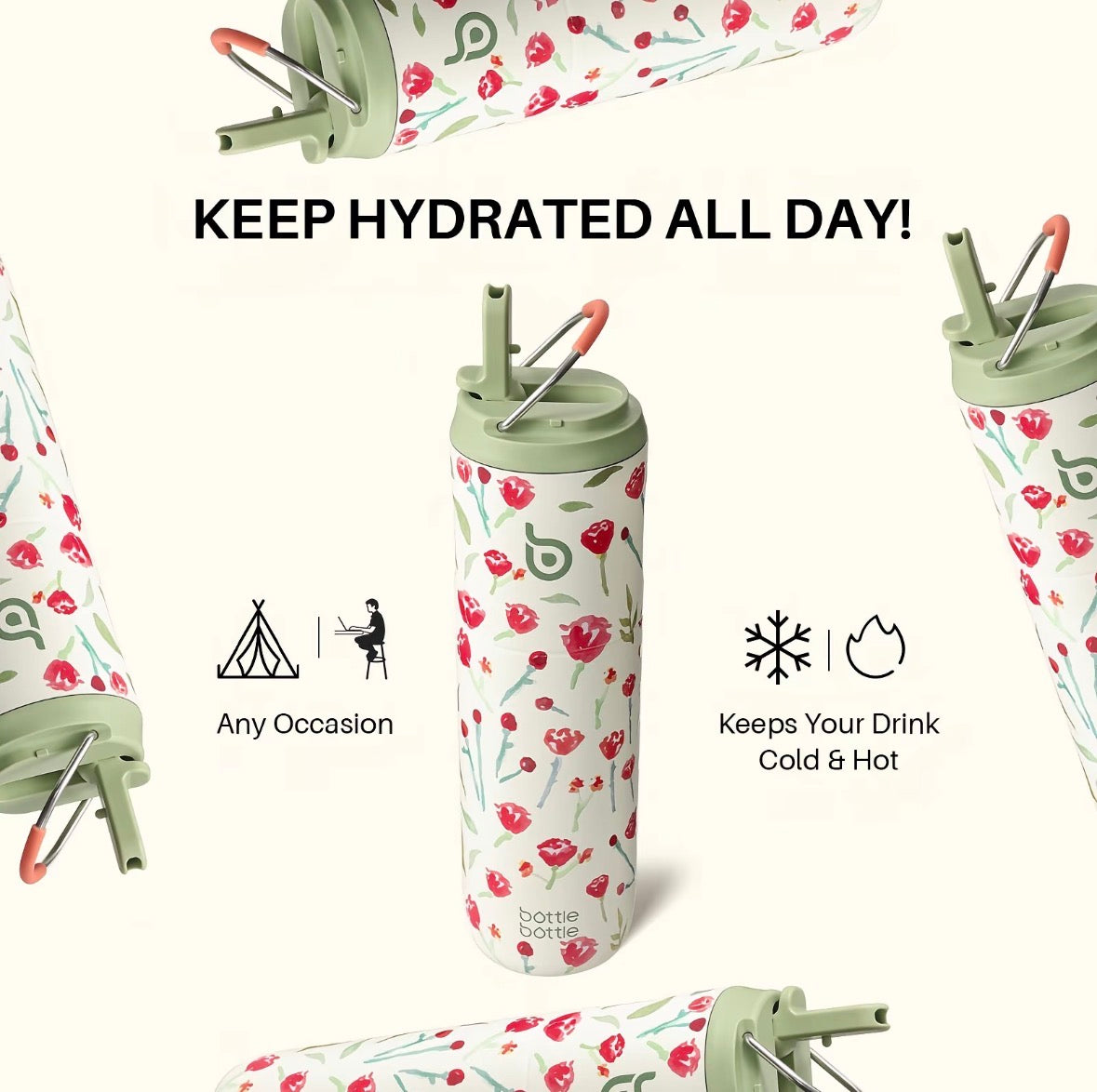 BOTTLE BOTTLE Limited Edition 24oz Tumbler