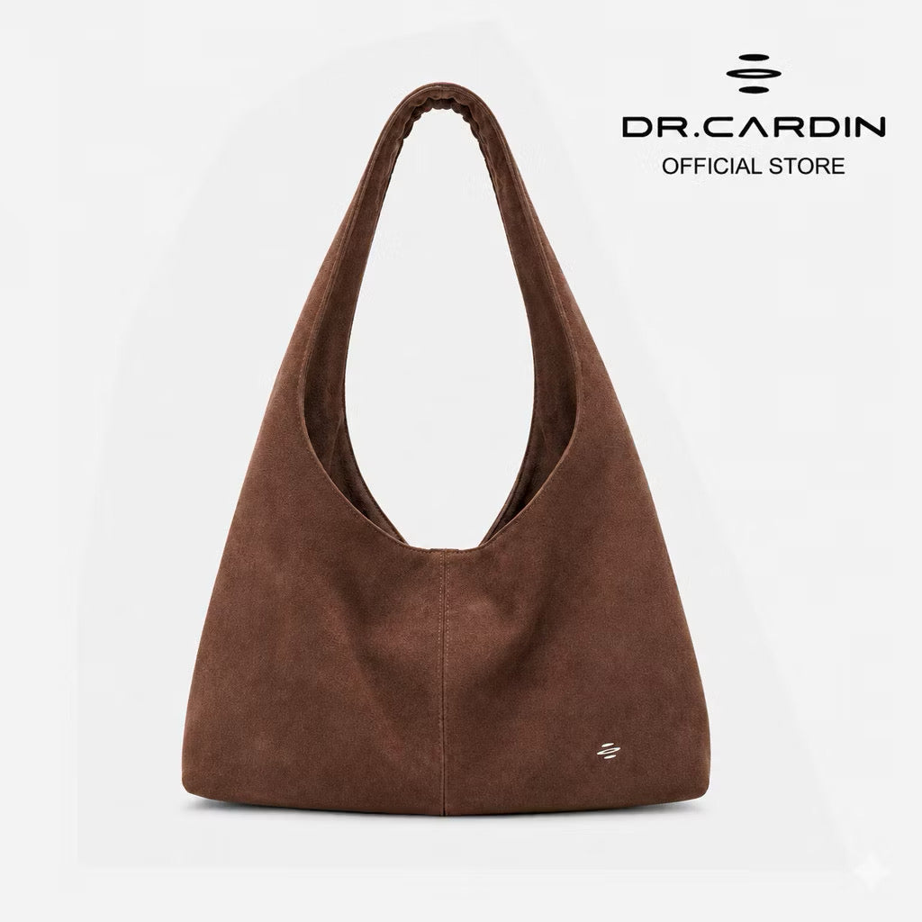 Dr Cardin [The Overlooked Malaysia] Angela Women Suede Tote Bag BG-533
