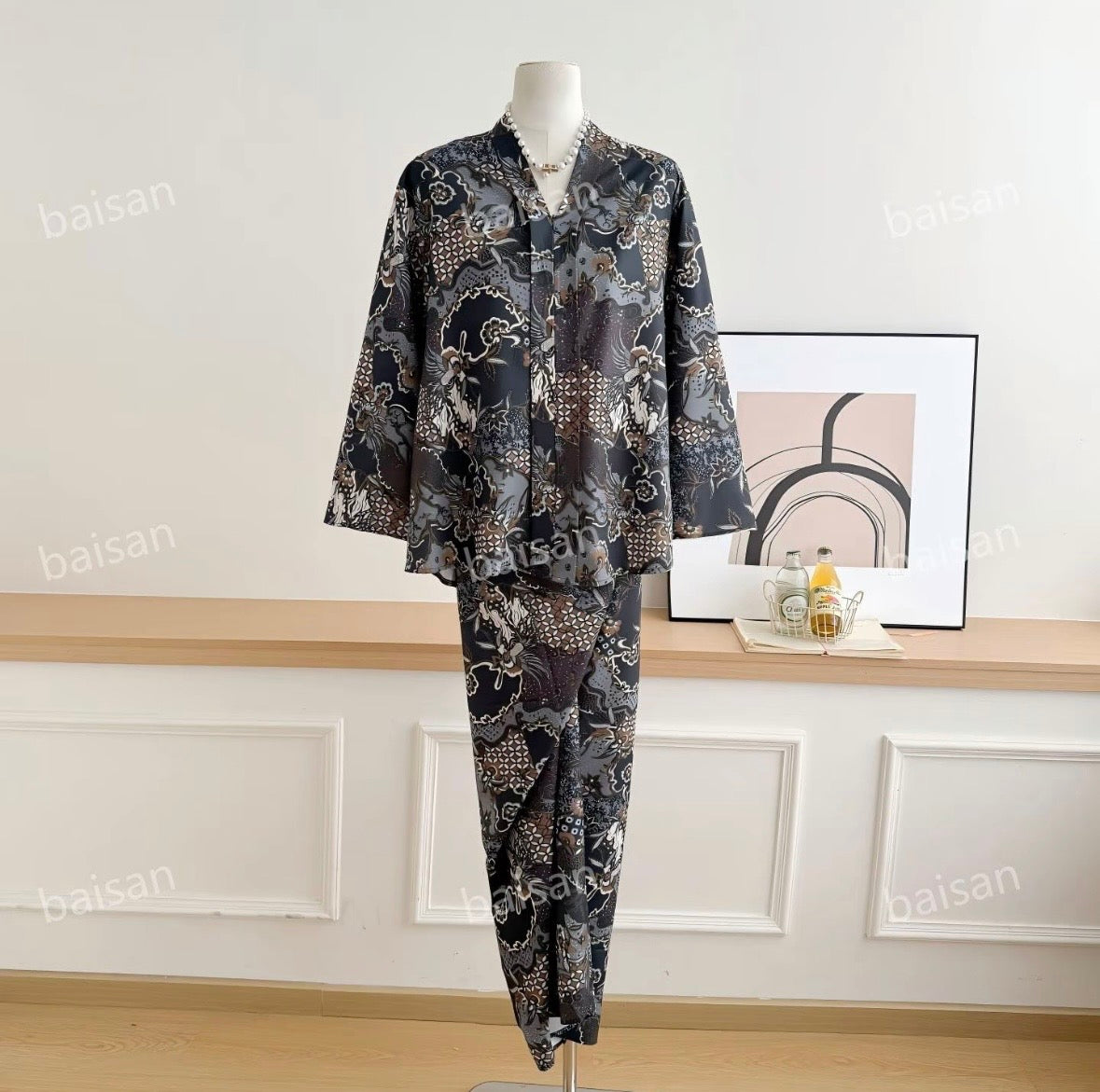 Baisanmy Kebaya Pario Kurung Set