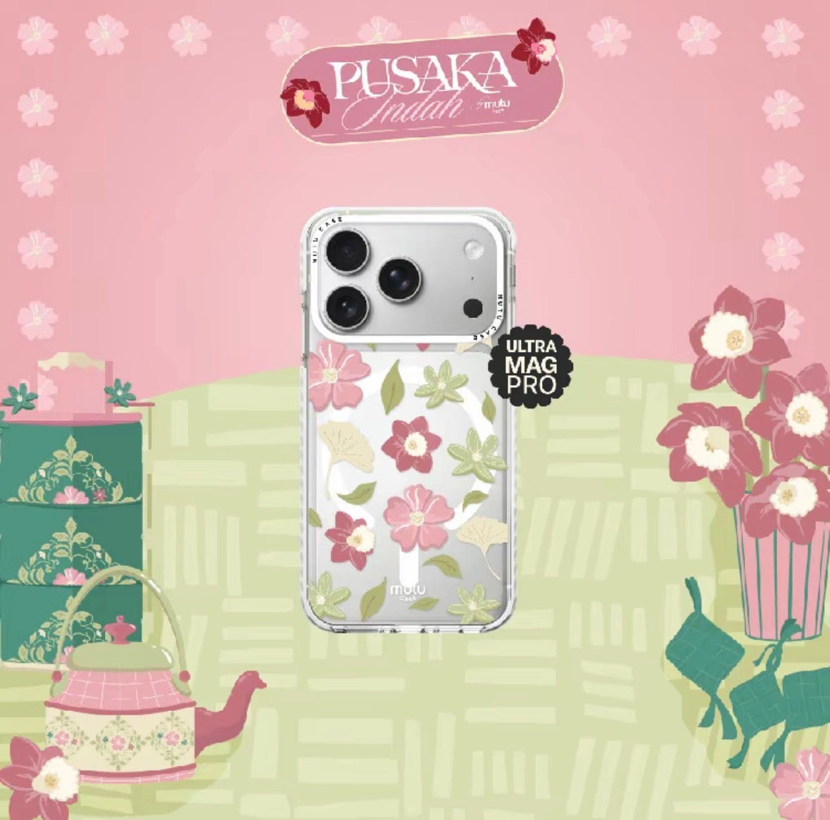 MC Seri in Matcha Ultra Mag Pro - Pusaka Indah by Mutu Case