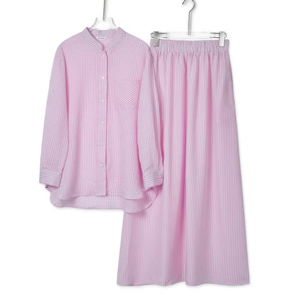 YM Jovie Striped Skirt Set - FS/PS