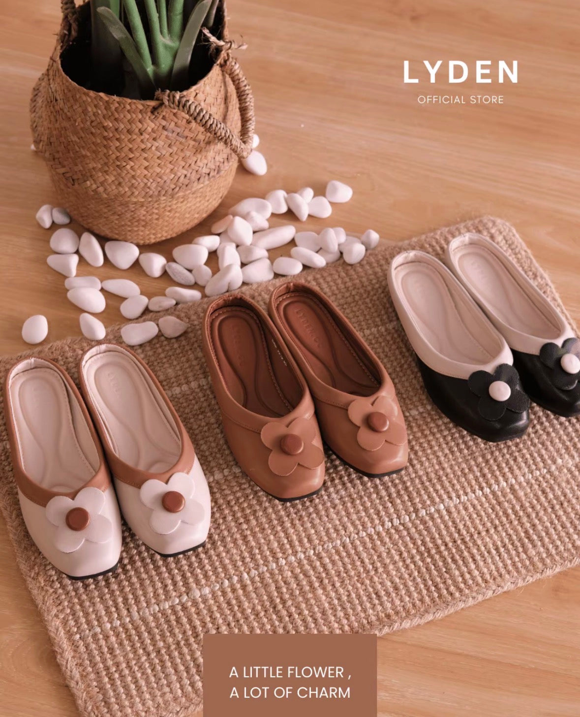 LYDEN No.4 Petal Slip On Series