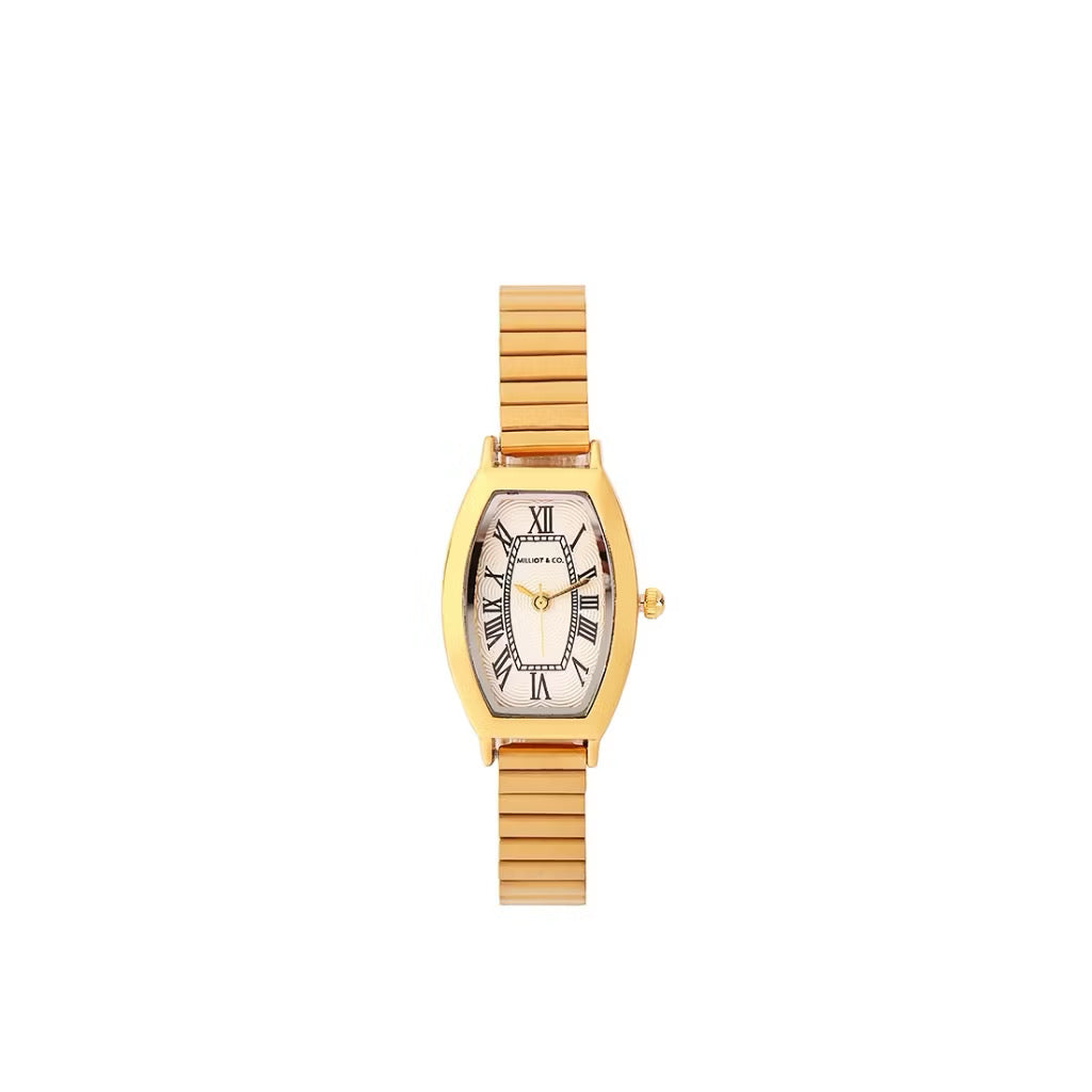 Milliot & Co Emily Stainless Steel Analogue Watch