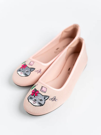 H2U x ANNJFR Pipi Purrincess Flats