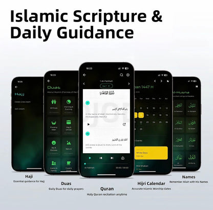 GJDQ Smart Digital Tasbih Ring