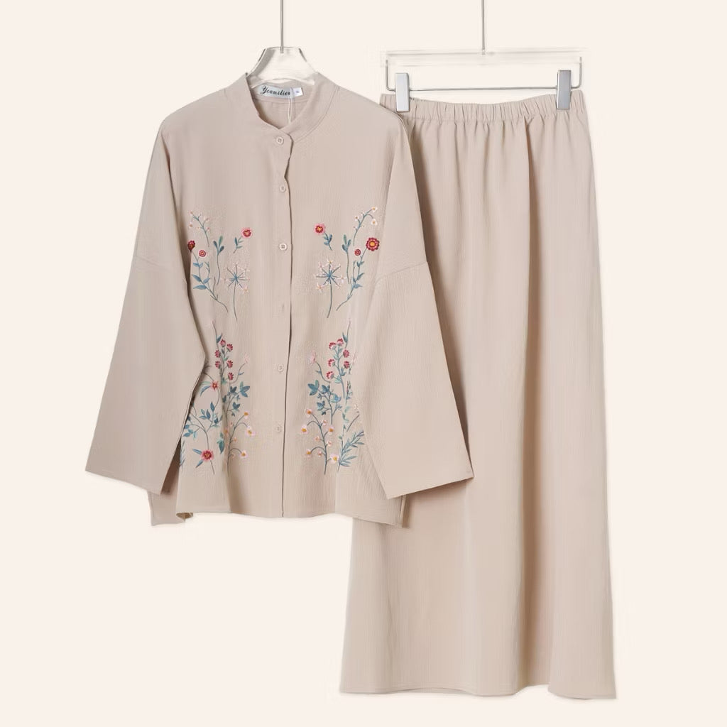 YM Diana Set (Blouse & Skirt)