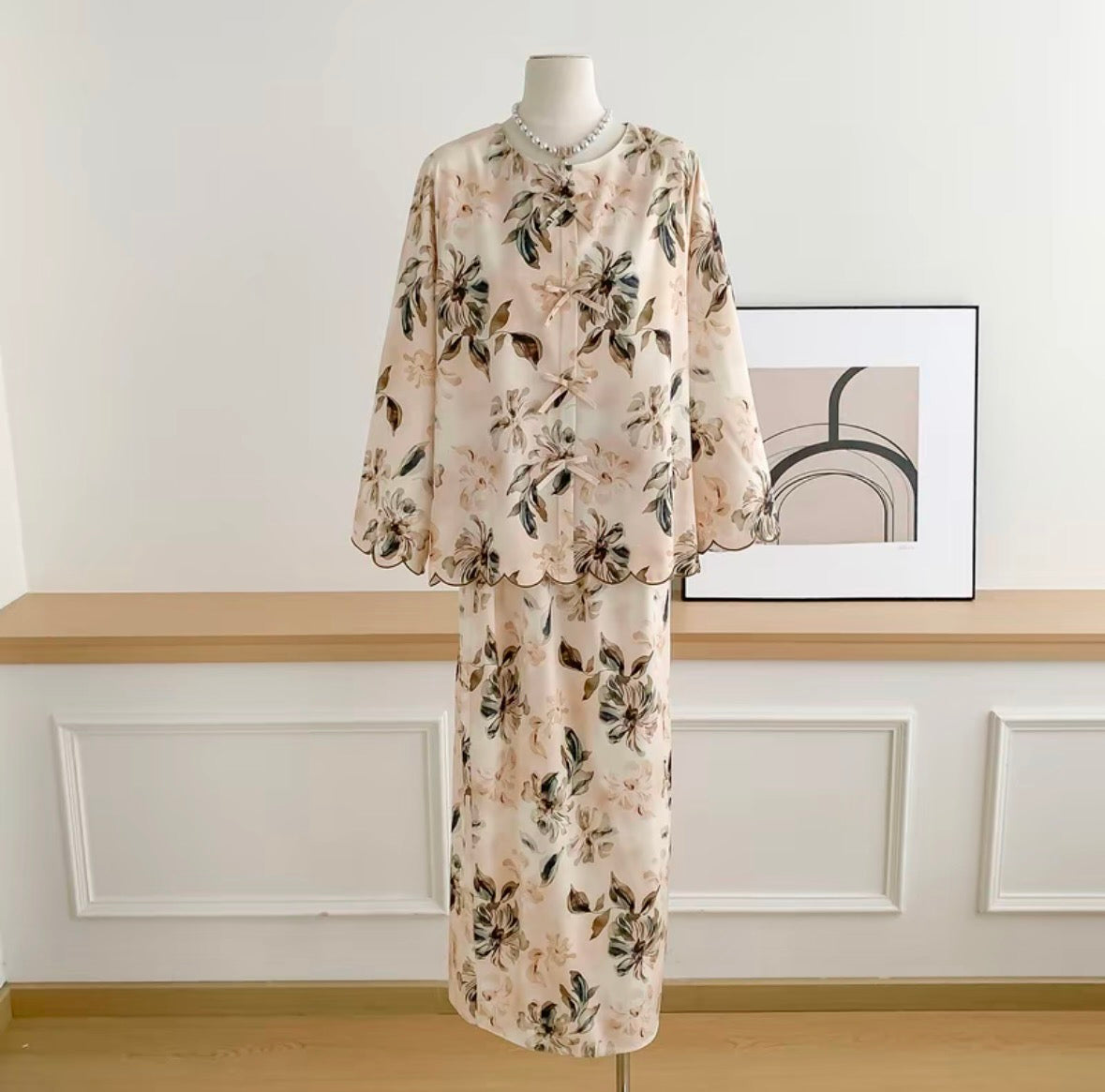 Baisanmy Bow Kurung Set