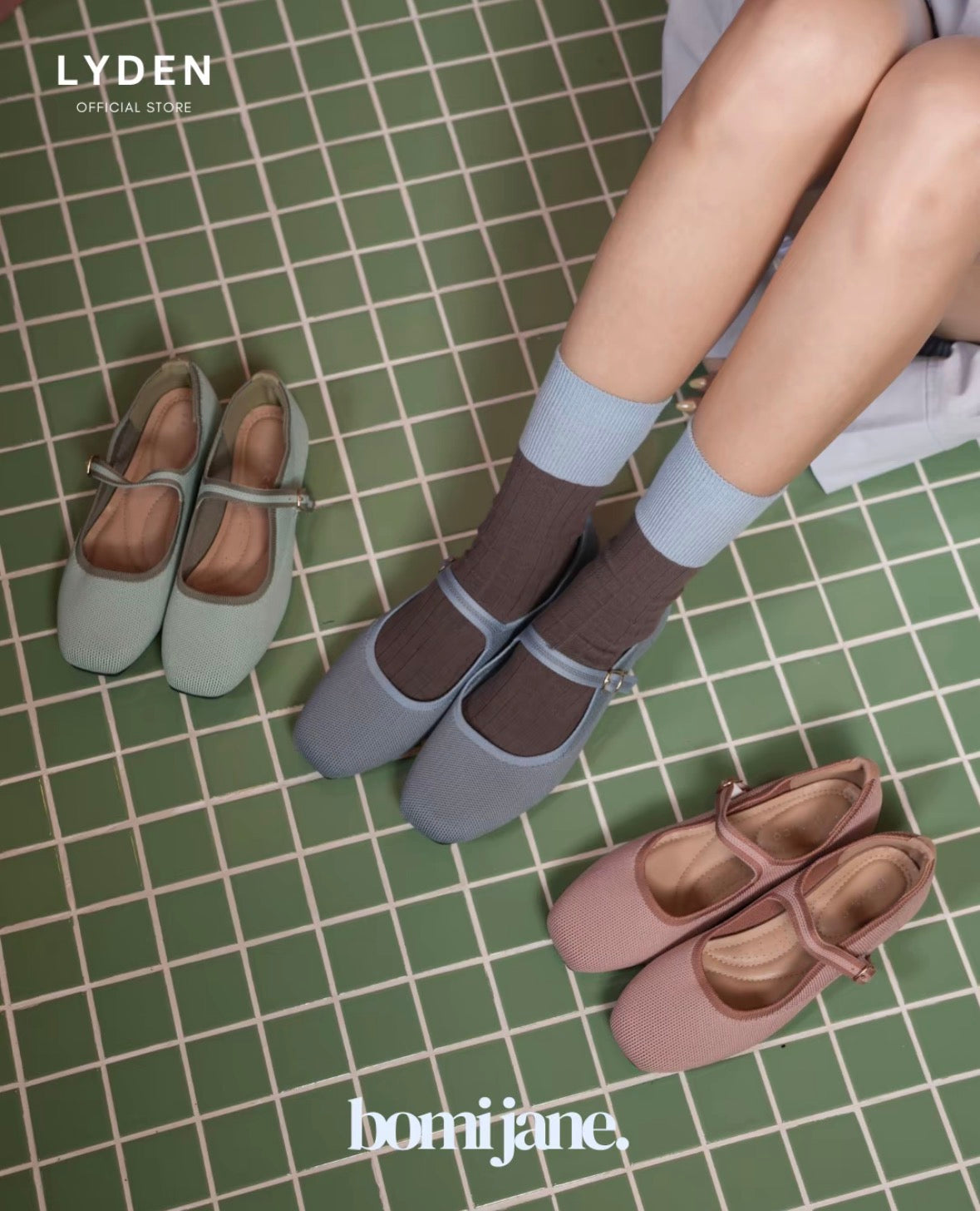 LYDEN Bomi Jane Series Flats