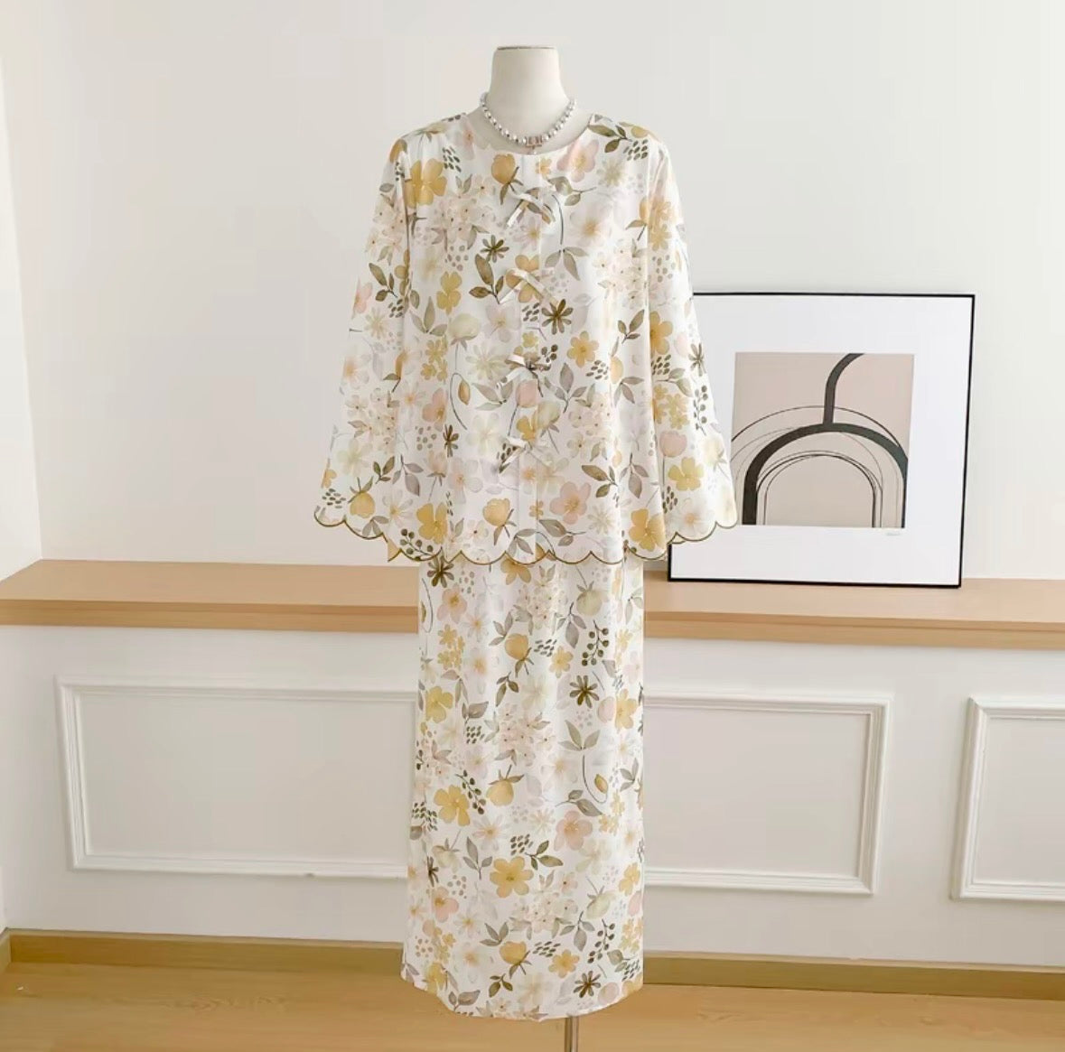 Baisanmy Bow Kurung Set