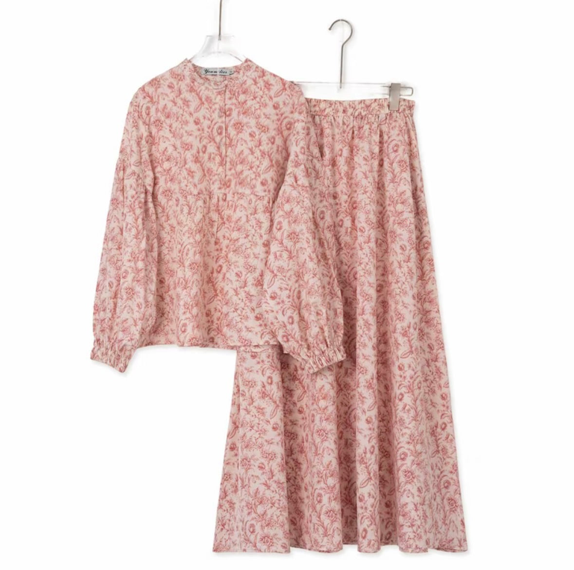 YM Viona Floral Skirt Set - FS/PS