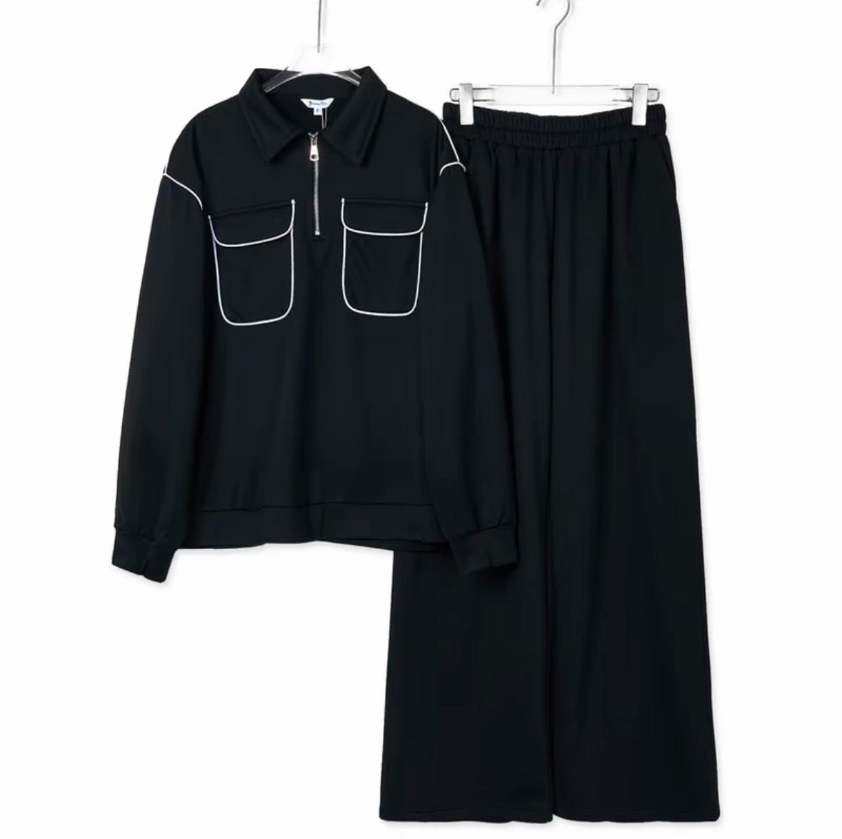 YM Asta Pants Set - Free/Plus Size