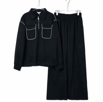 YM Asta Pants Set - Free/Plus Size