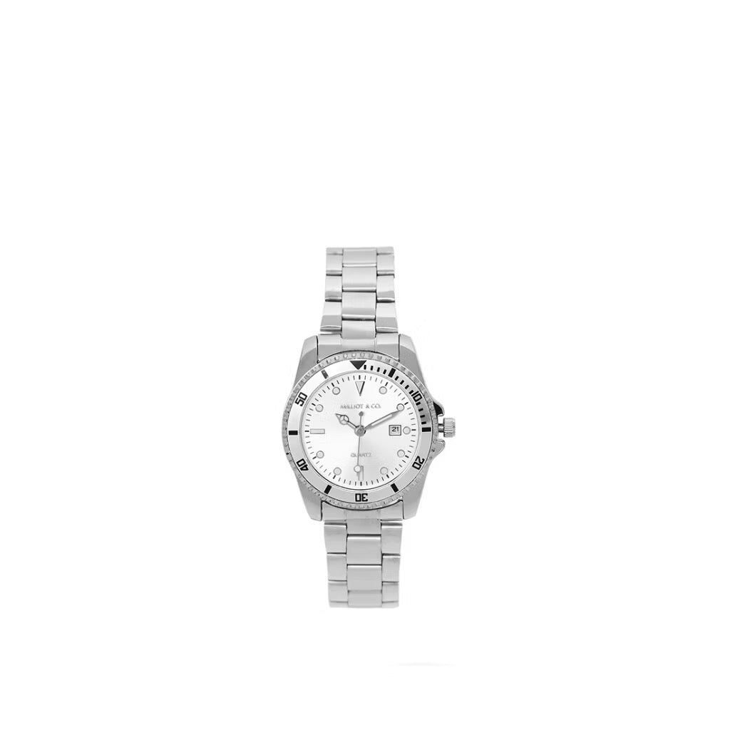 Milliot & Co Victoria Stainless Steel Strap Watch
