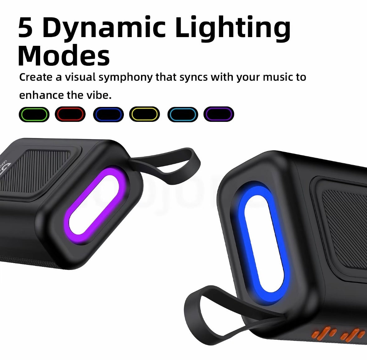 GJDQ Portable Wireless Speaker 5.4