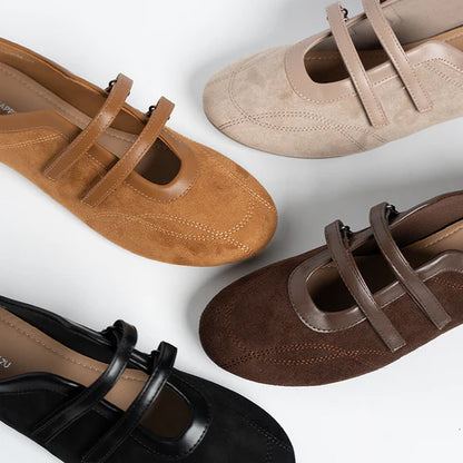 H2U Voline Suede Flats