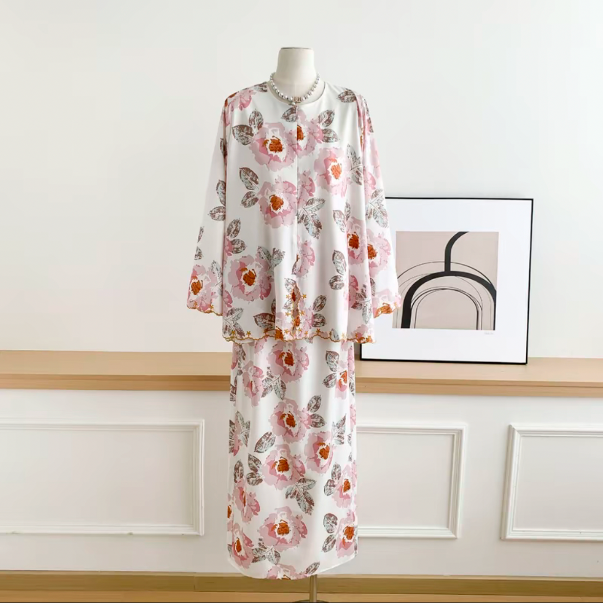 Baisanmy Flowy Kurung Set