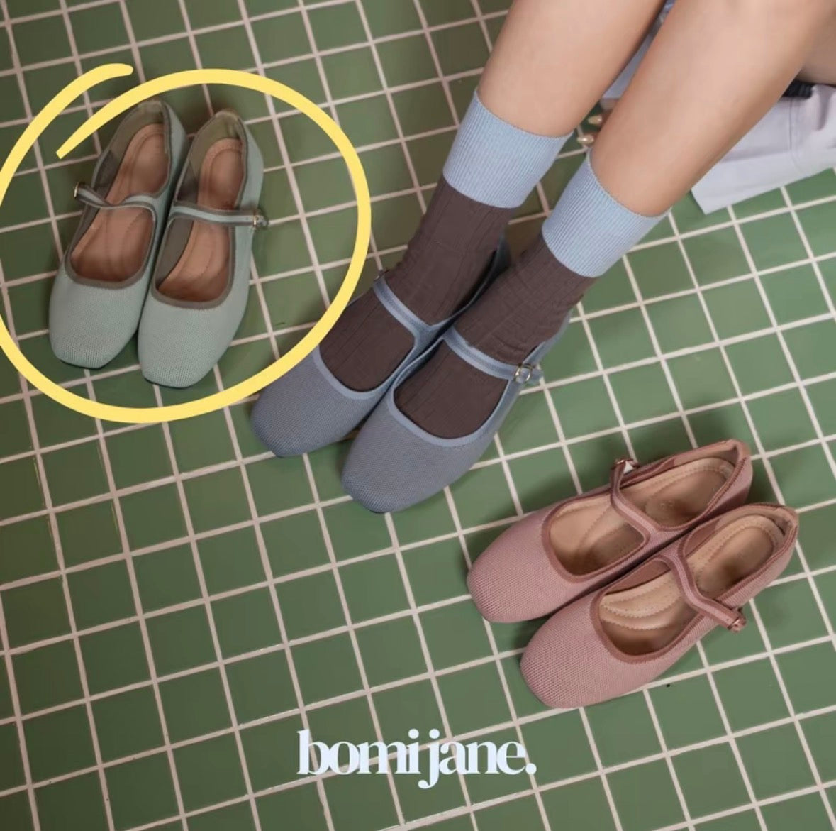 LYDEN Bomi Jane Series Flats