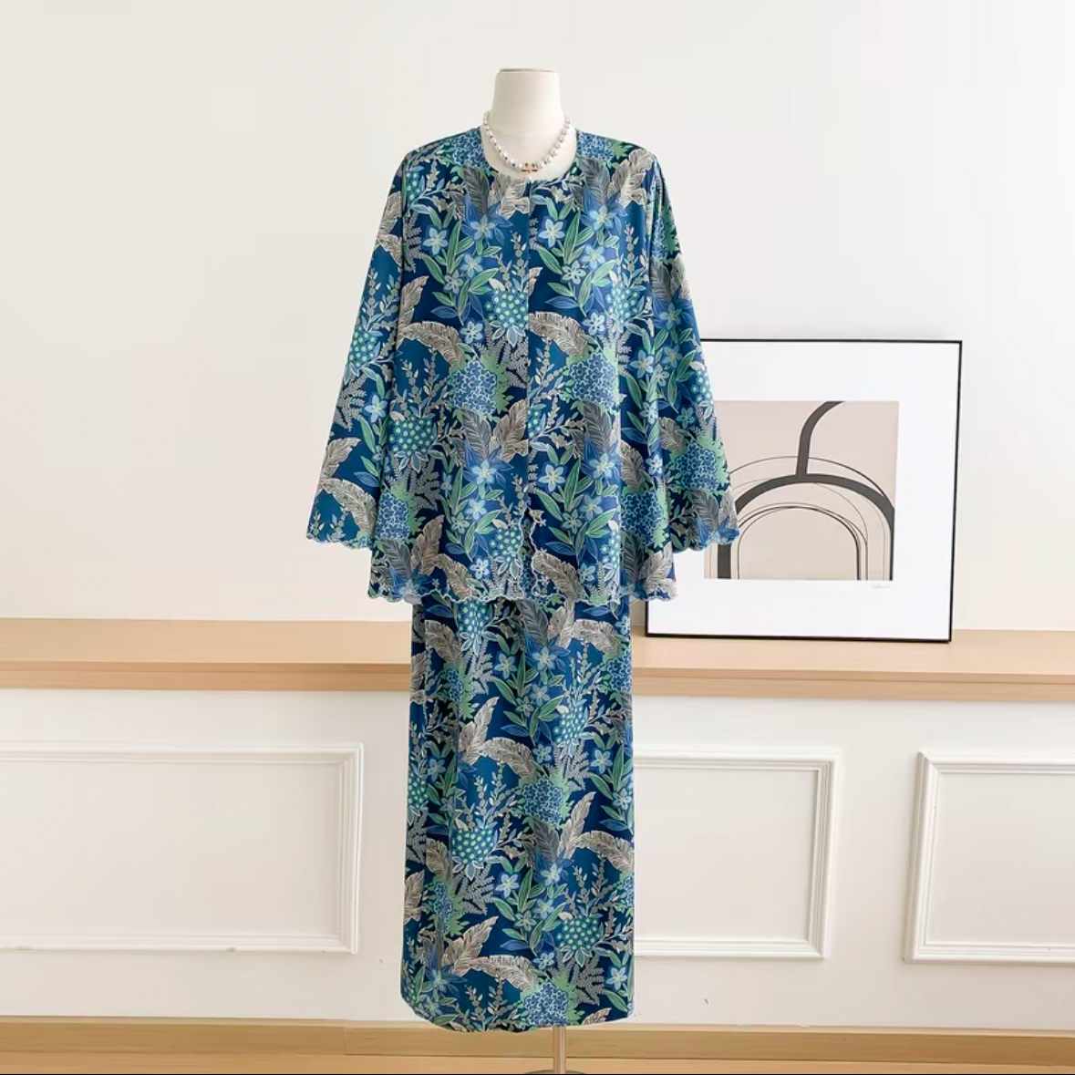 Baisanmy Flowy Kurung Set