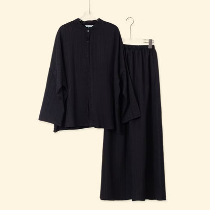 YM Jenny Set (Blouse & Skirt) - Free Size/Plus Size