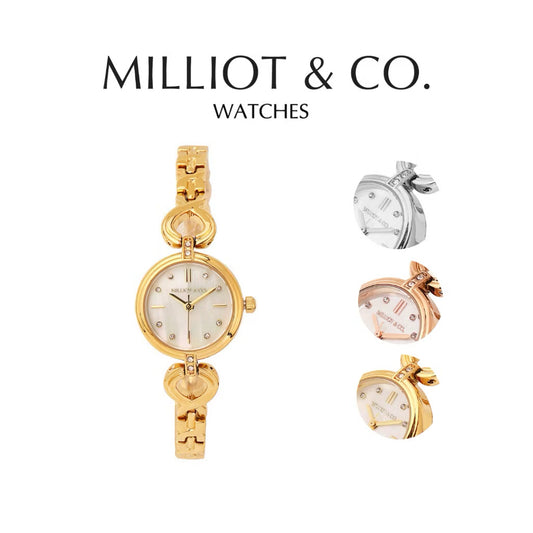Milliot & Co Anna Chain Strap Analog Watch