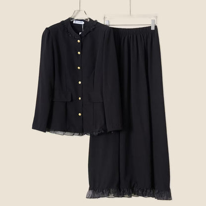 YM Ivy/Eva Ruffled Set - S-XL