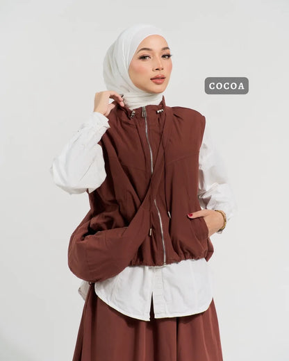 HW Senna Vest With A-cutting Skirt with Sling Bag
