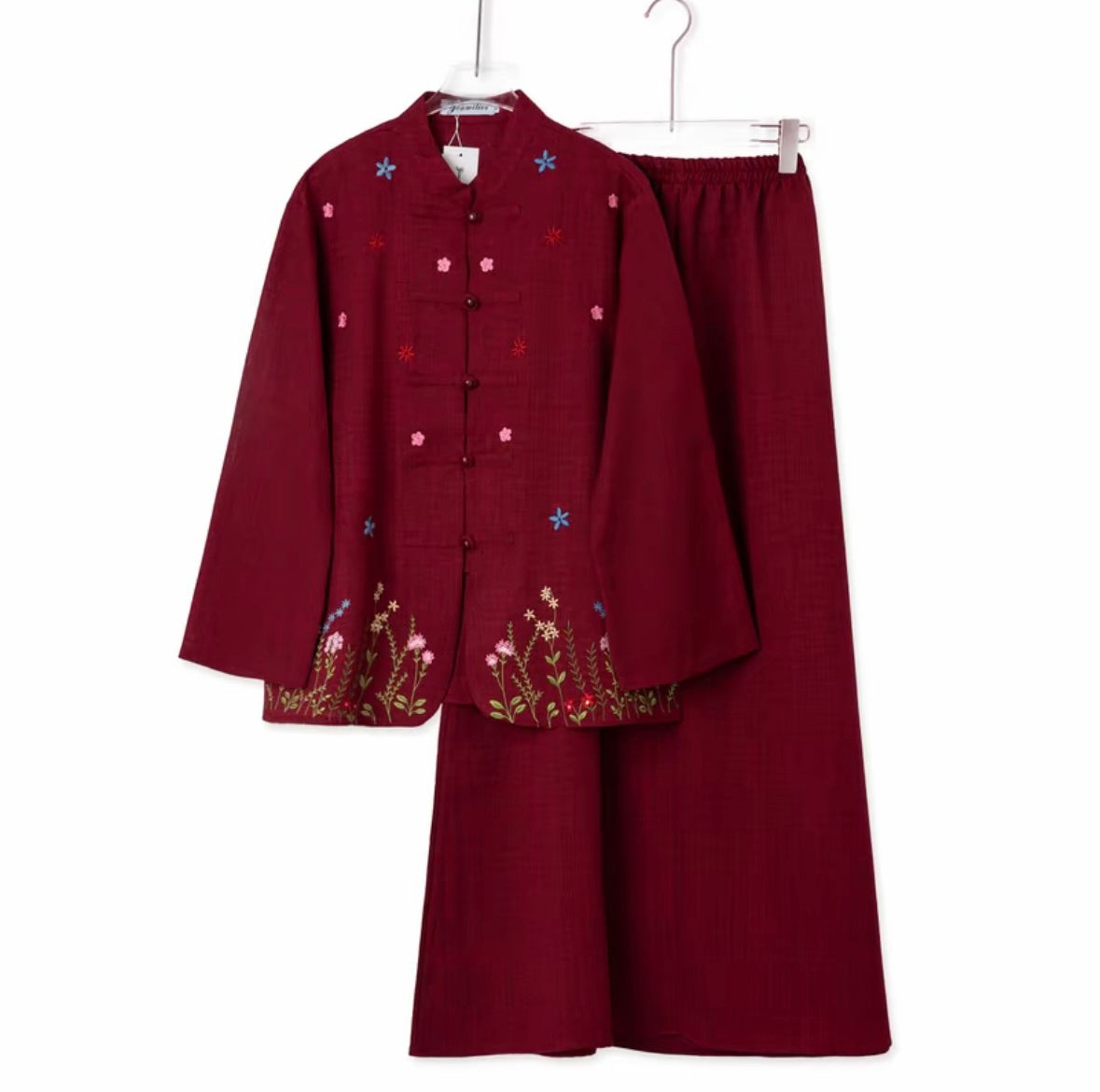 YM Nana Embroidered Skirt Set - FS/PS