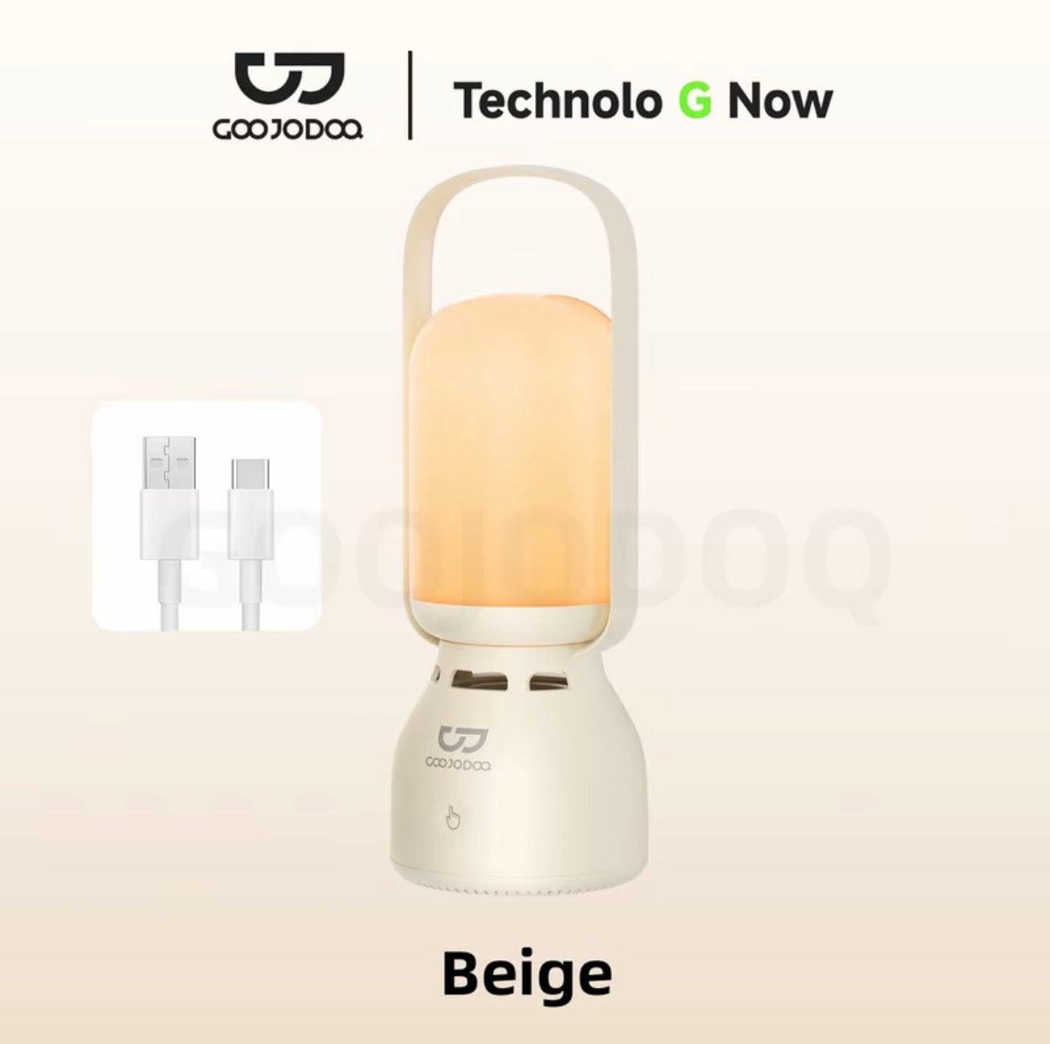 GJDQ Night Lamp + Portable Speaker