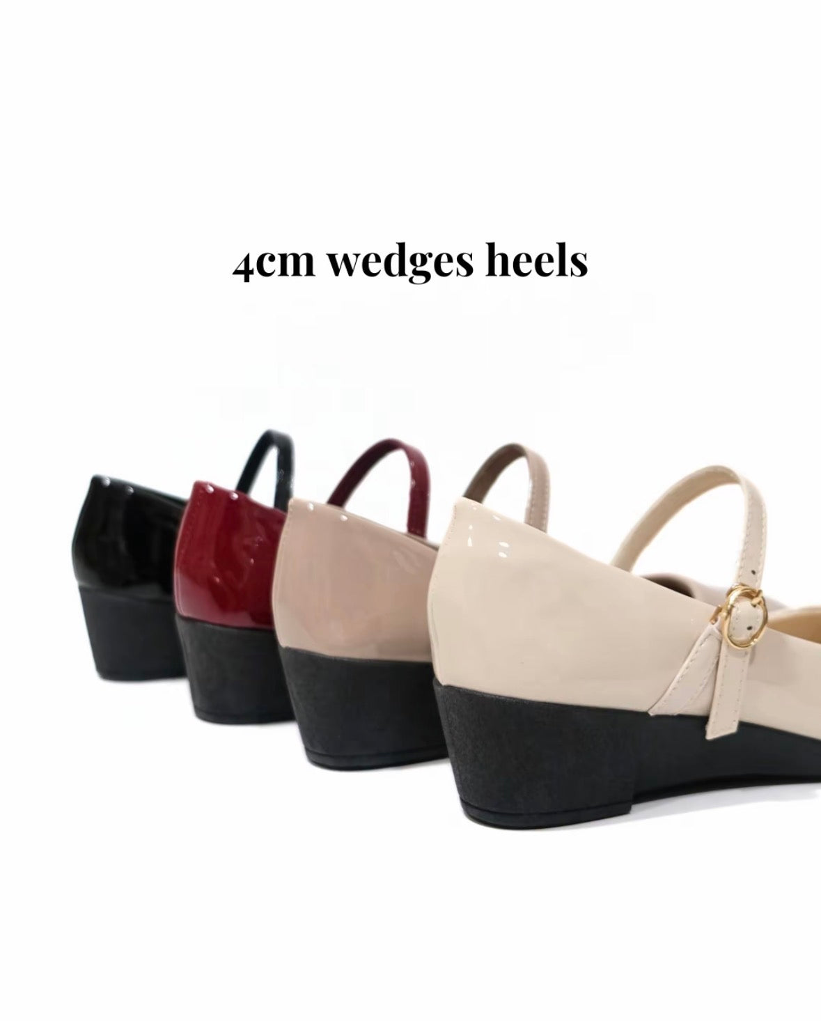 LYDEN Mary Jane Wedges Series