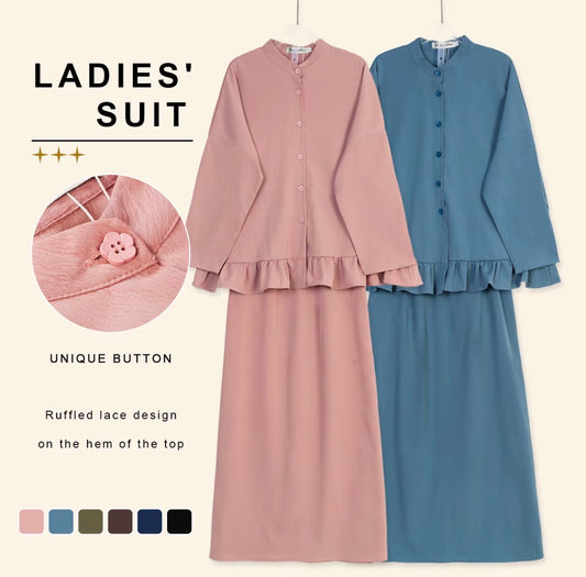 YM Lucy Ruffle Set - Free Size