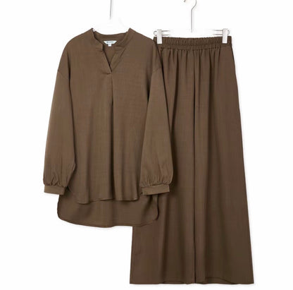 YM Nera Pants Set - Free/Plus Size