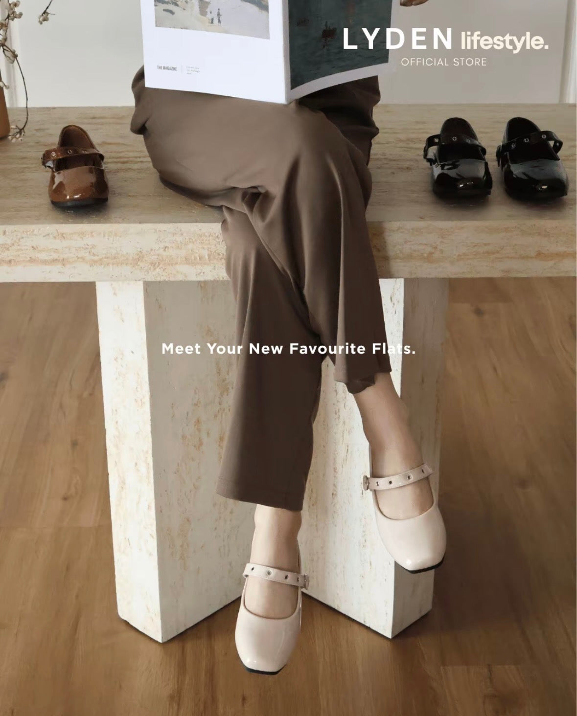 LYDEN Nana Flats Series