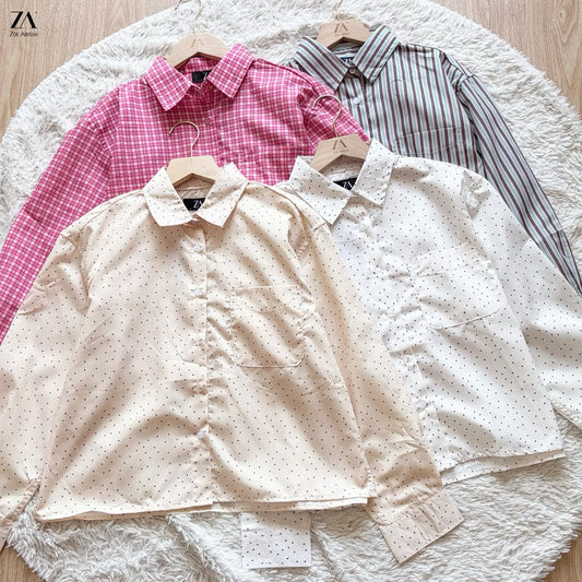 ZA Resza Boxy Printed Shirt