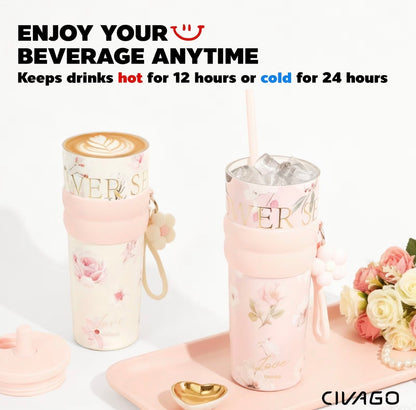 CVG Flower Tumbler 780ml