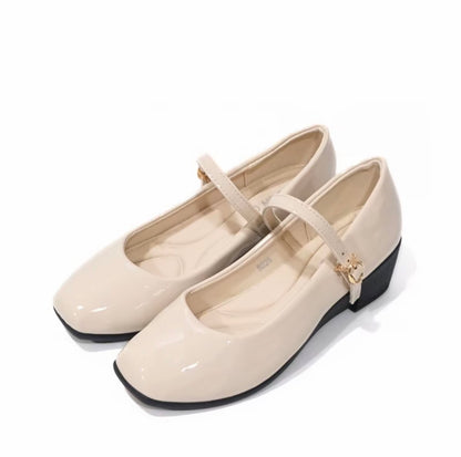 LYDEN Mary Jane Wedges Series
