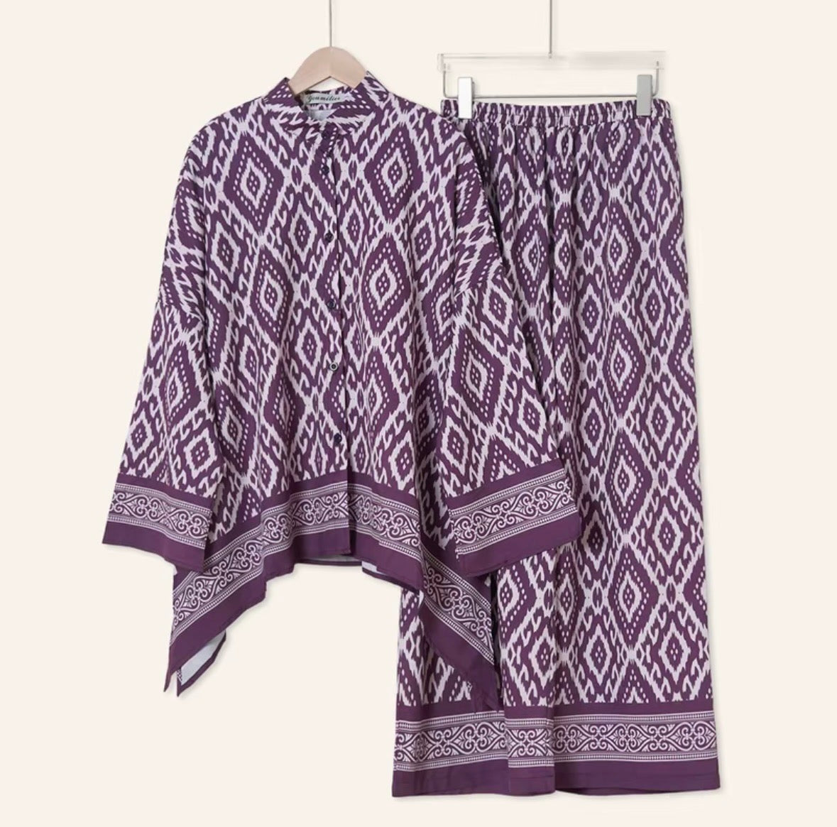 YM Urban Vacation Pants Set - Free Size