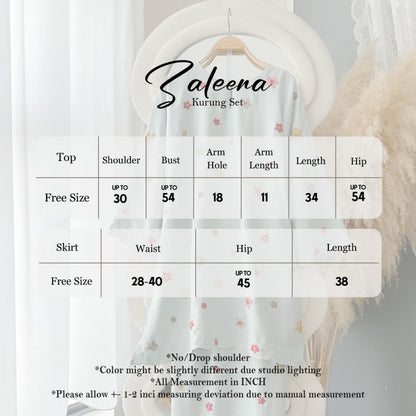 ABC Zaleena Kurung Set
