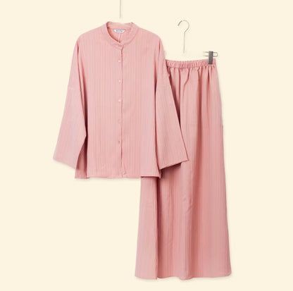 YM Janelle Skirt Set - Free/Plus Size
